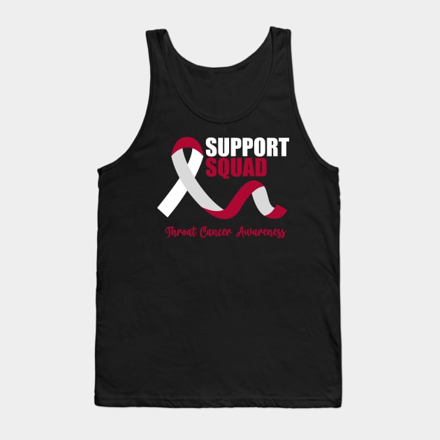 Throat Cancer Apparel for Throat Cancer Tank Top by JB.Collection